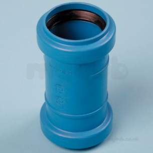 Polypipe Terrain Hdpe -  Acoustic Db12 50mm Double Socket As650855